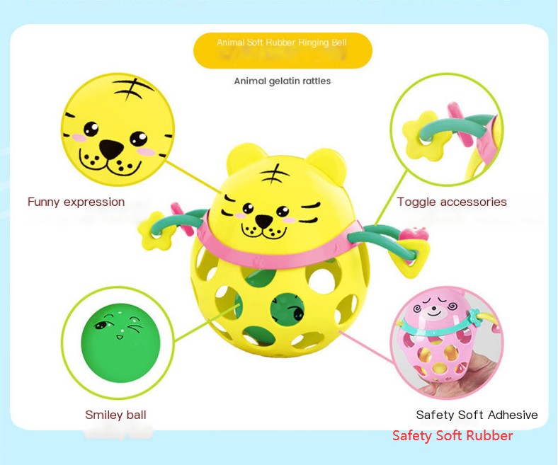 Baby Hand Rattle Colors