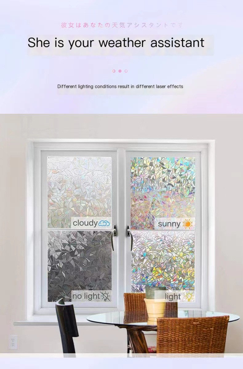 Frosted Glass Window Film Image 1