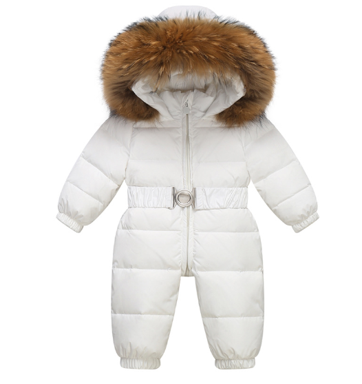 Baby one-piece warm jacket image