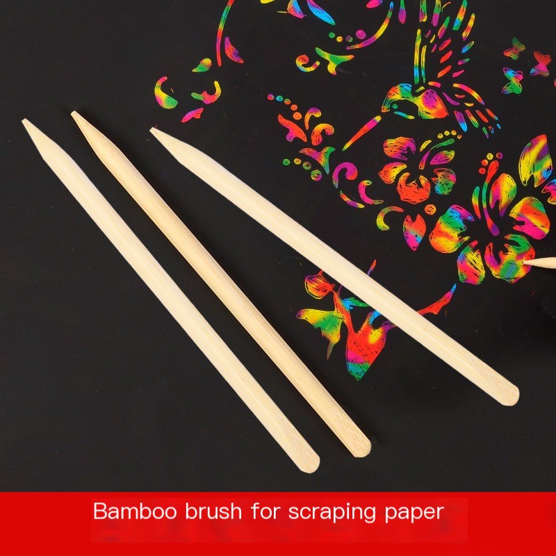 Scraping Bamboo Pen Image 2