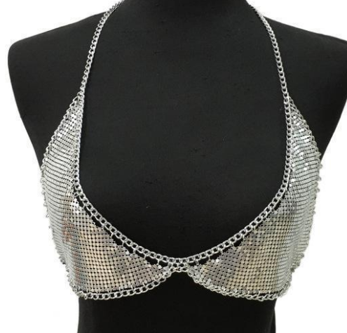 Exaggerated Body Chain Gold