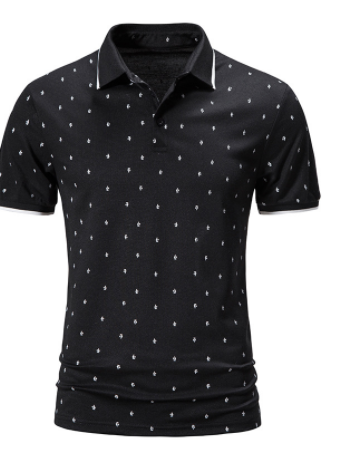 Men's Guitar Print T-Shirt Image 2