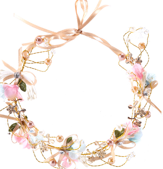 Flower Crown Headband Image 1