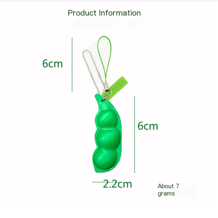 挤压毛豆玩具 Display