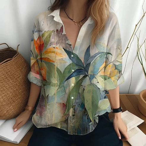 Casual Women's Shirt Top - Variation 2