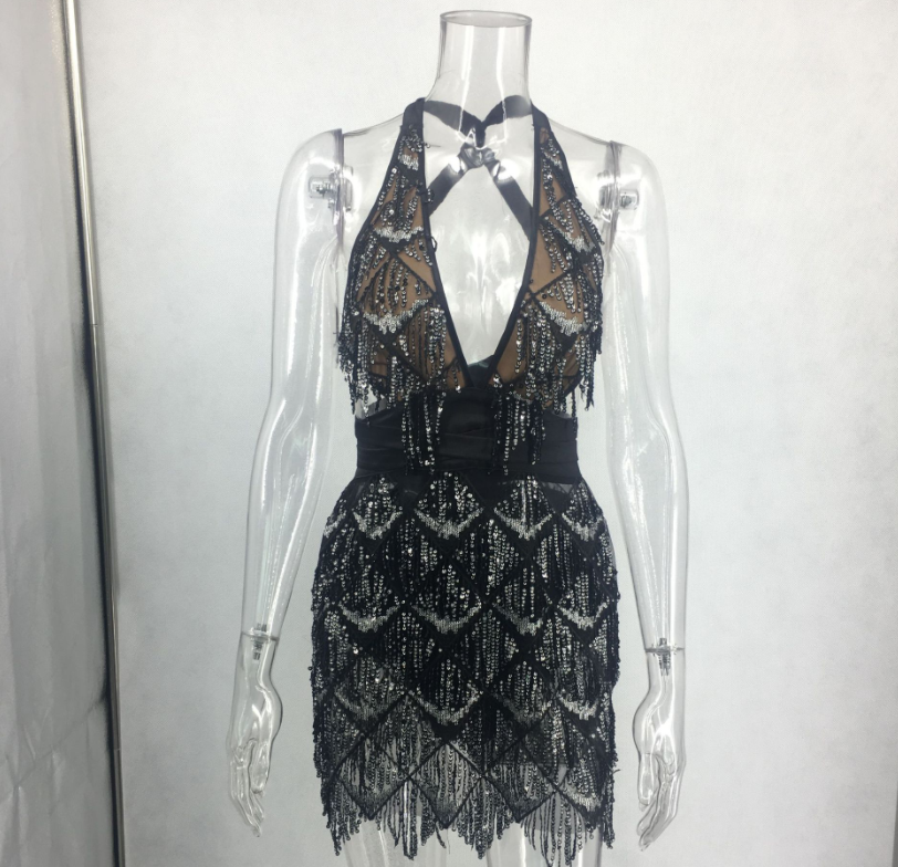 Stylish Sequin Dress