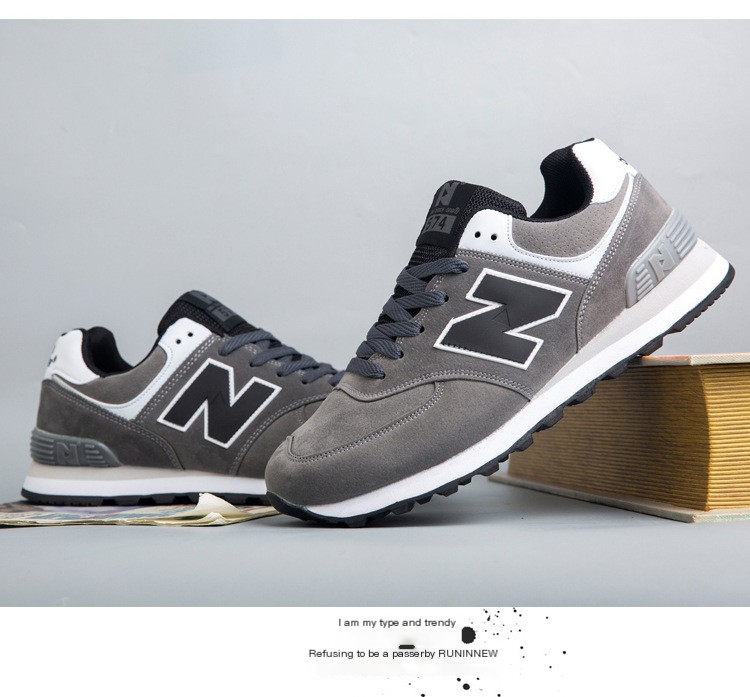皮面款574 sneaker image