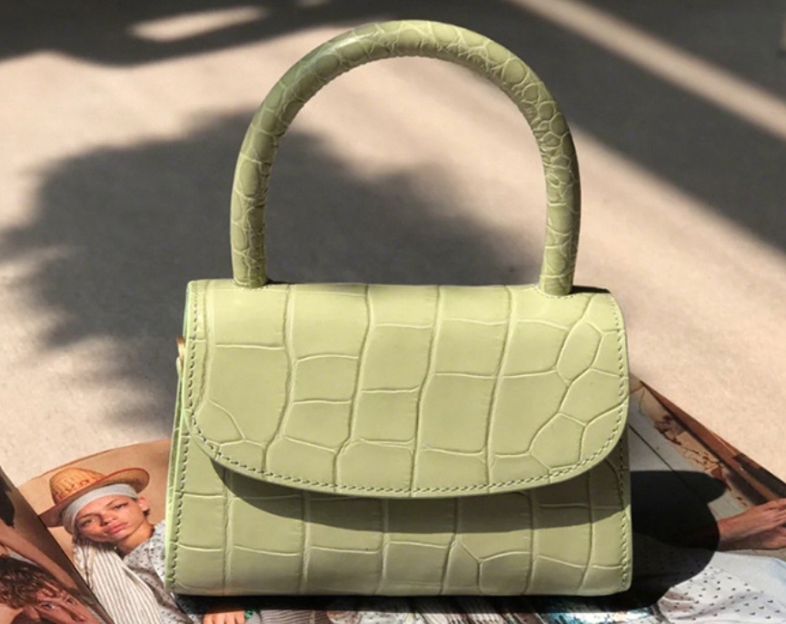 Crocodile Texture Handbag