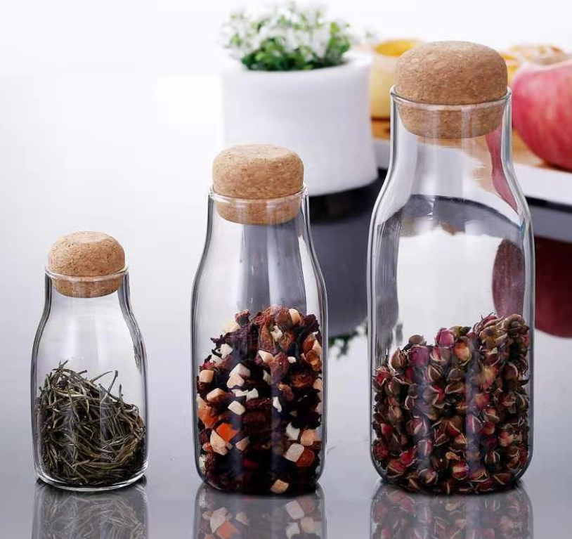 Cork Glass Bottle Image 11