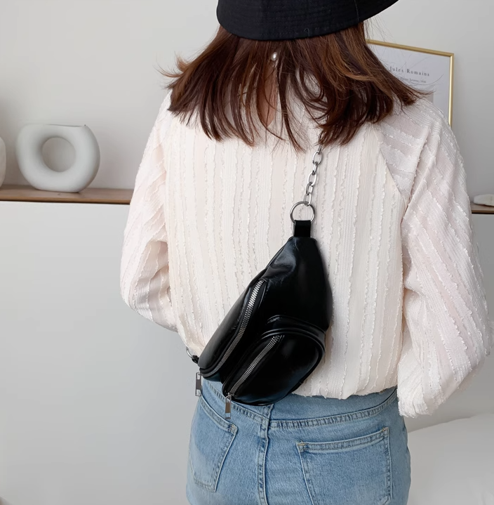 Trendy Chest Bag Lifestyle