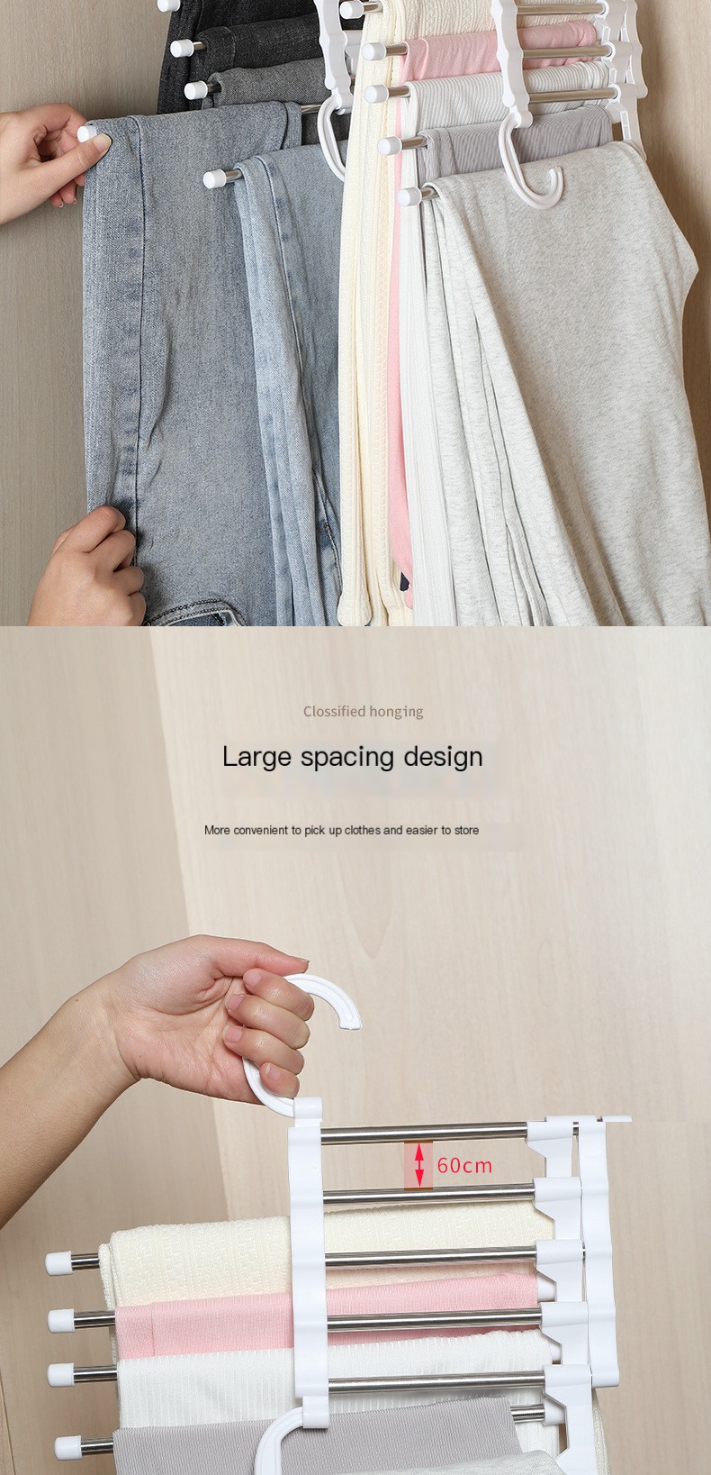 Folding Trousers Rack - Image 8