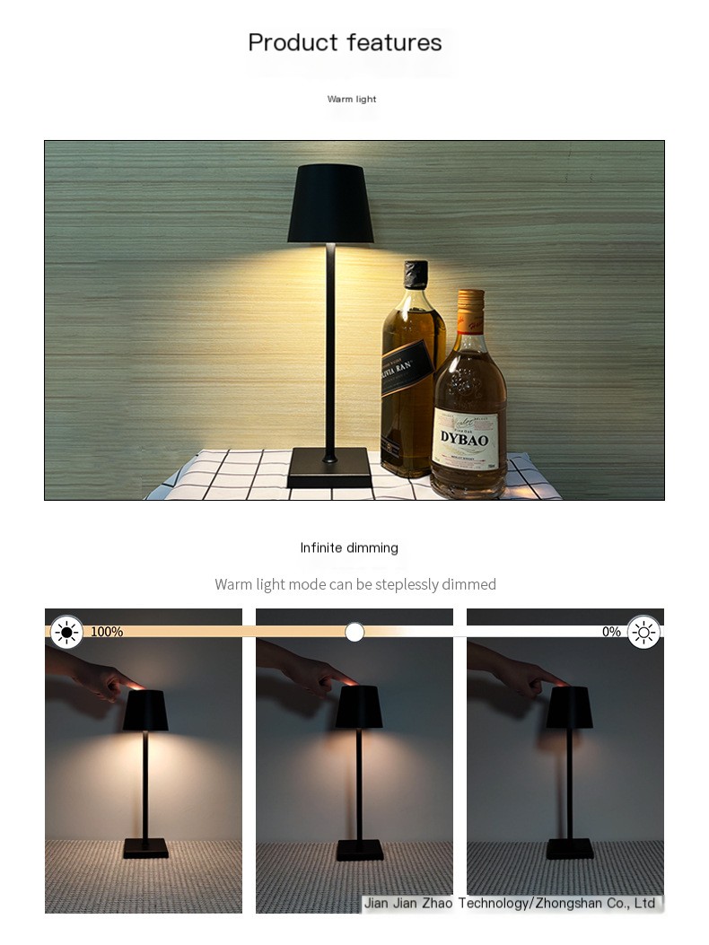 LED Retro Table Lamp