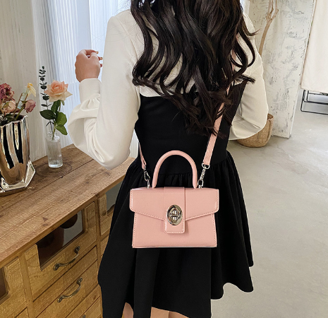 Cowhide Fashion Beaded Handbag - Lifestyle