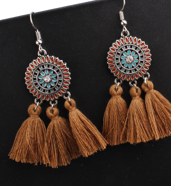 Bohemian Fashion Tassel Earrings 2
