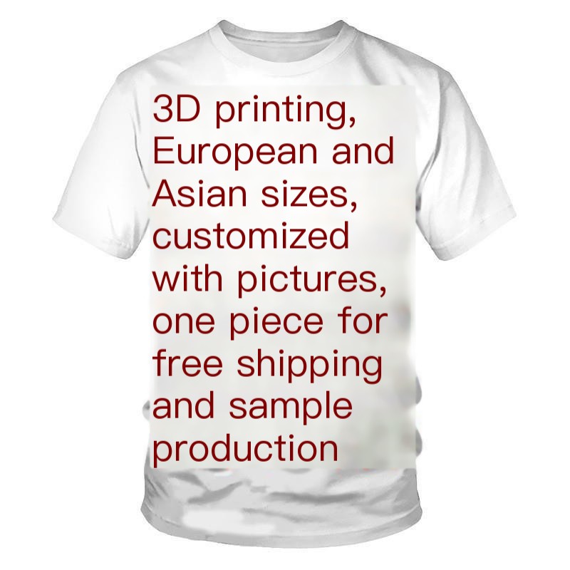 3D Digital Print T-shirt Image 3