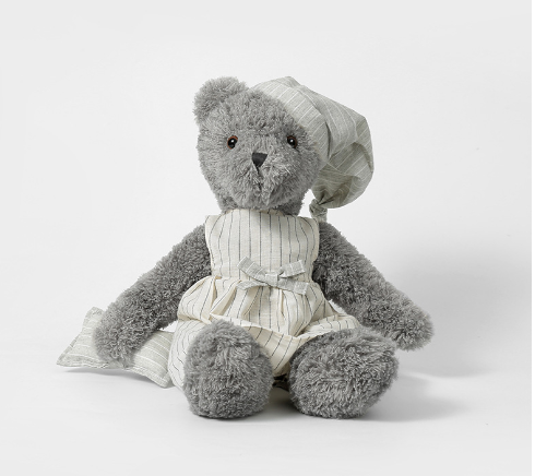 Gray Teddy Bear Image 2