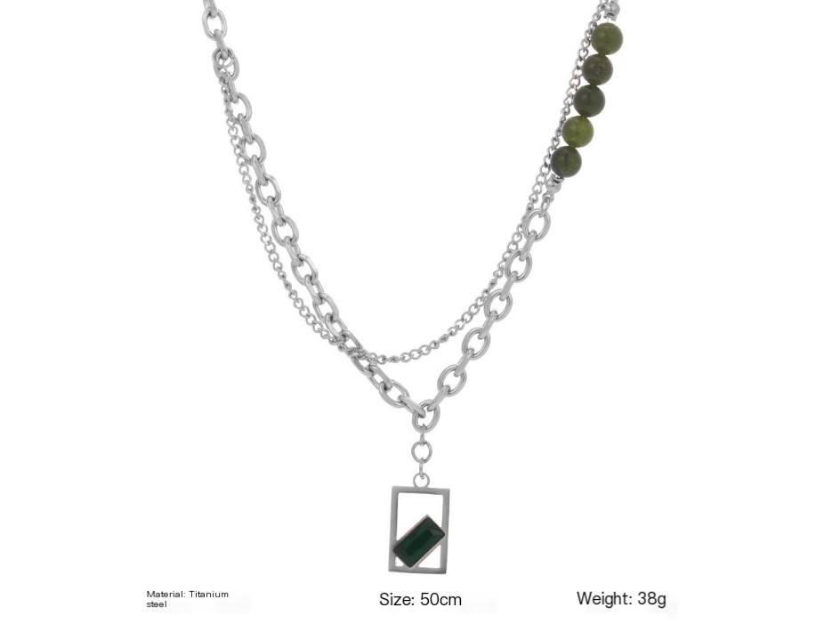 Fashion Double Layer Chain Necklace