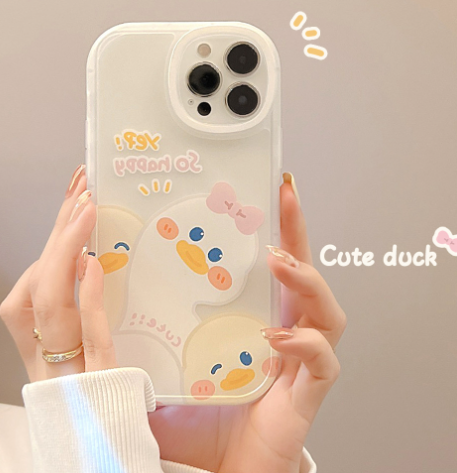 Summer Bear Duck Phone Case 1