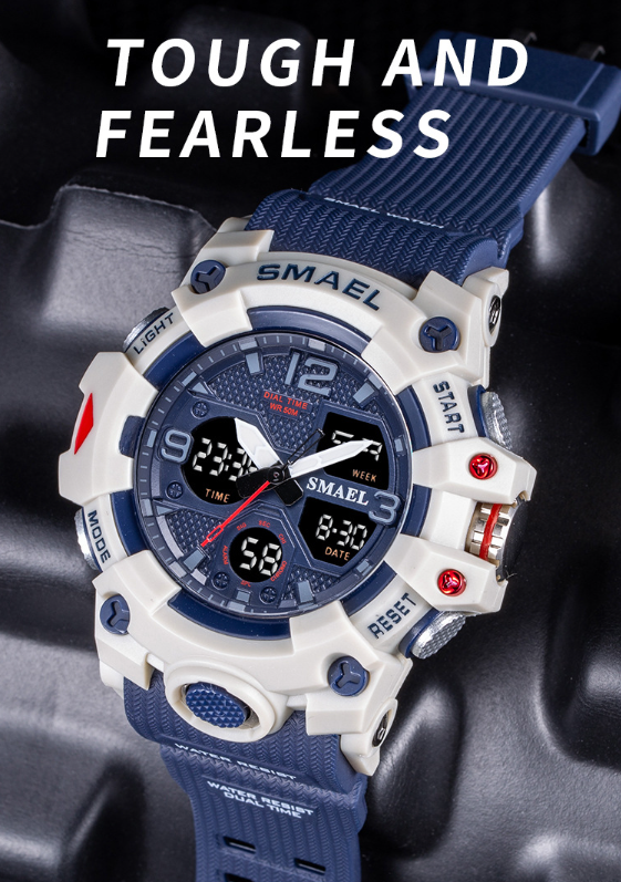 Sports LED Digital Watch Blue