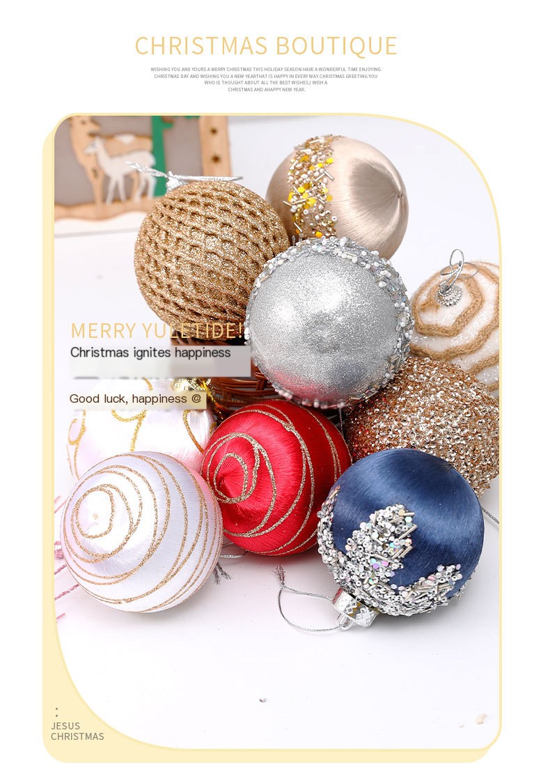 Christmas Foam Balls - Image 1