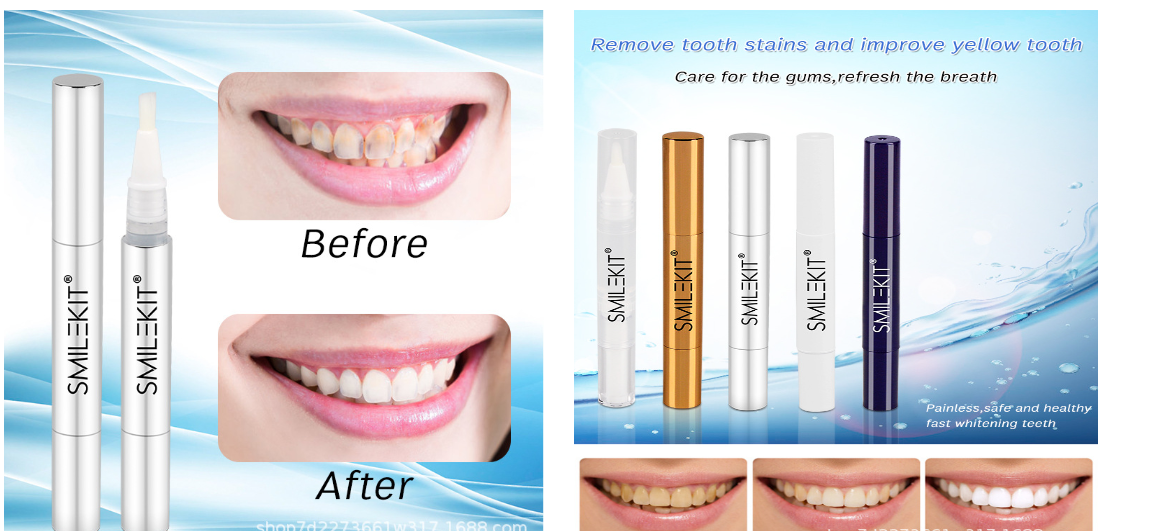 Whitening Gel Application