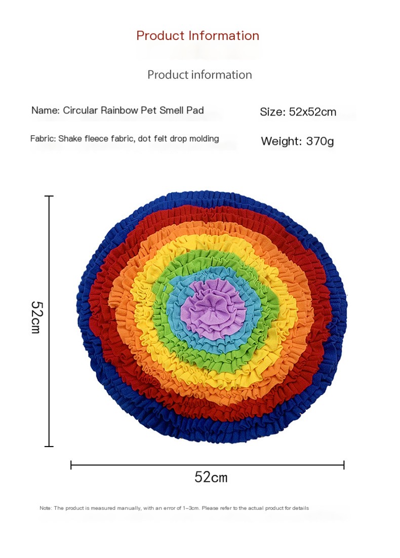 Rainbow Snuffle Mat Image 1