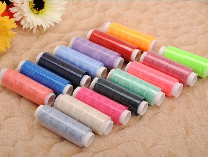 Sewing Thread in Use