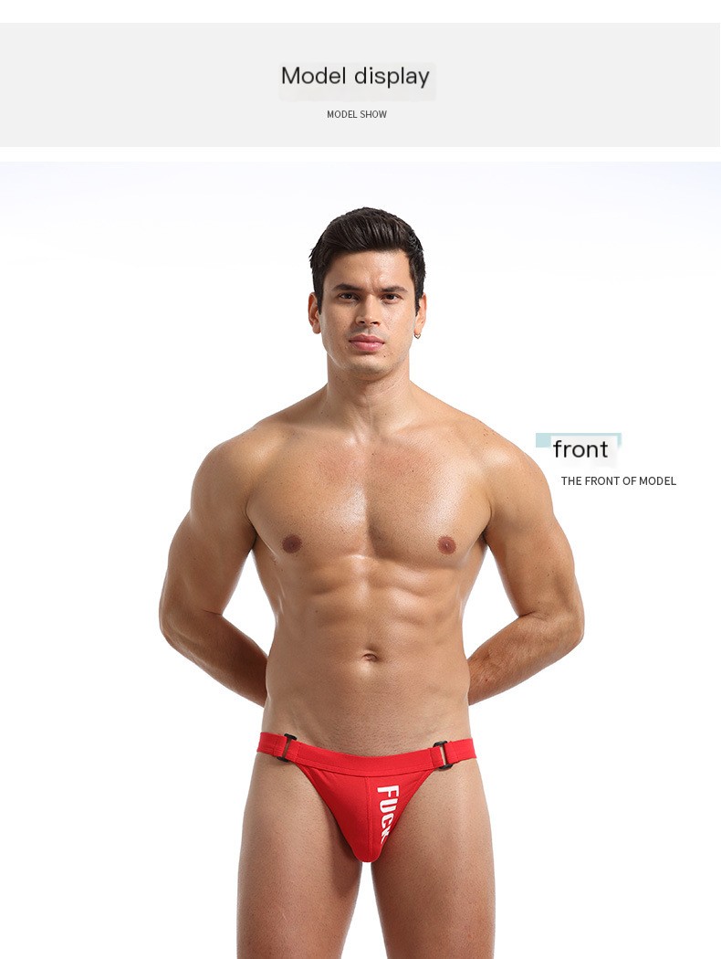 D.M Men's Thong Underwear Image 2