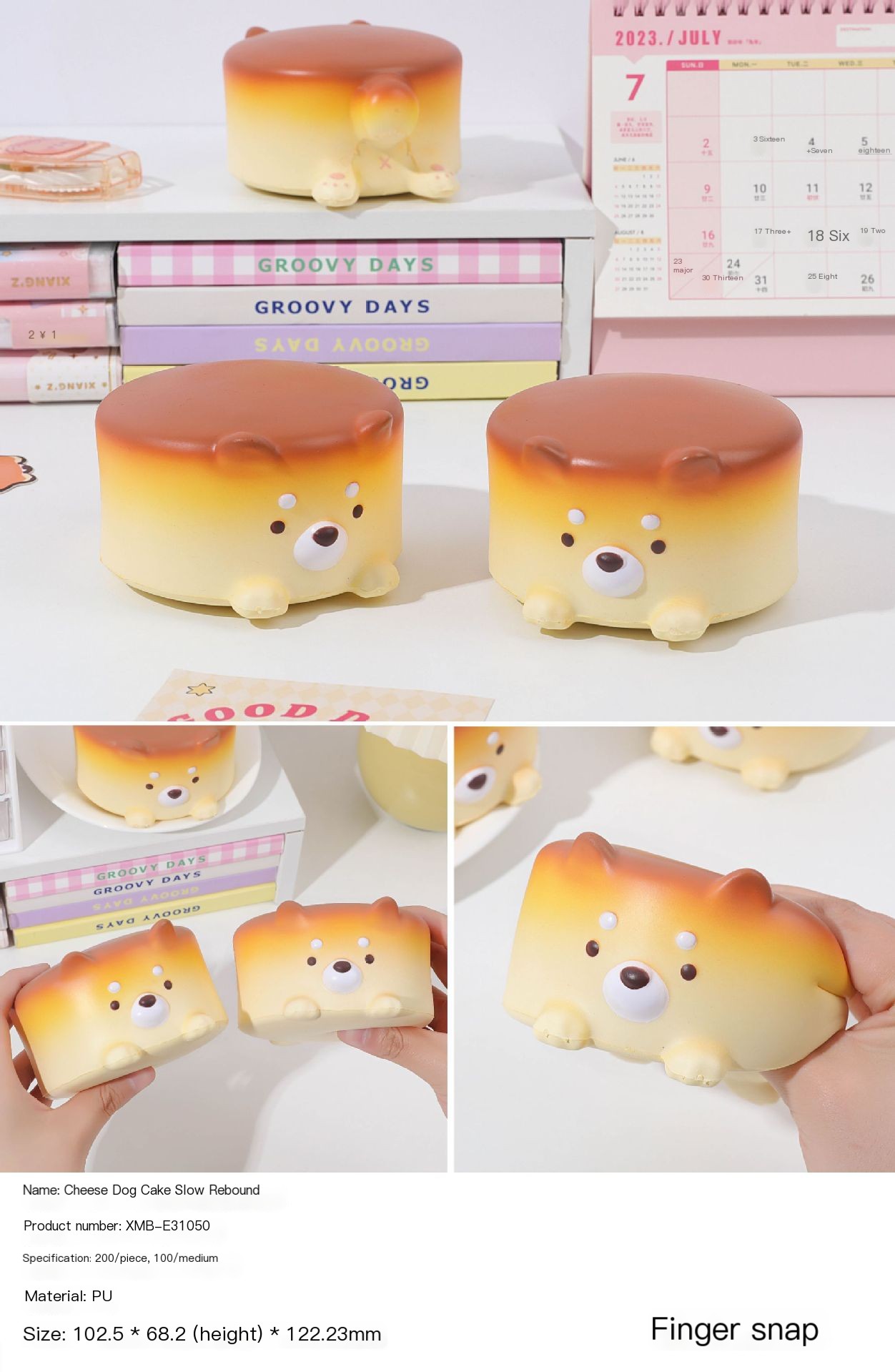 Boneca de gato com recuperação lenta