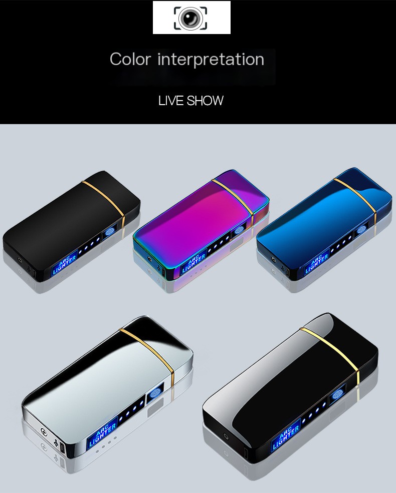 Electric Plasma Arc Lighter - Design Variation 11 - Stylish Options