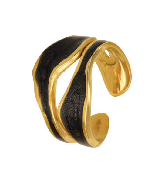 Titanium Steel Ring - Black