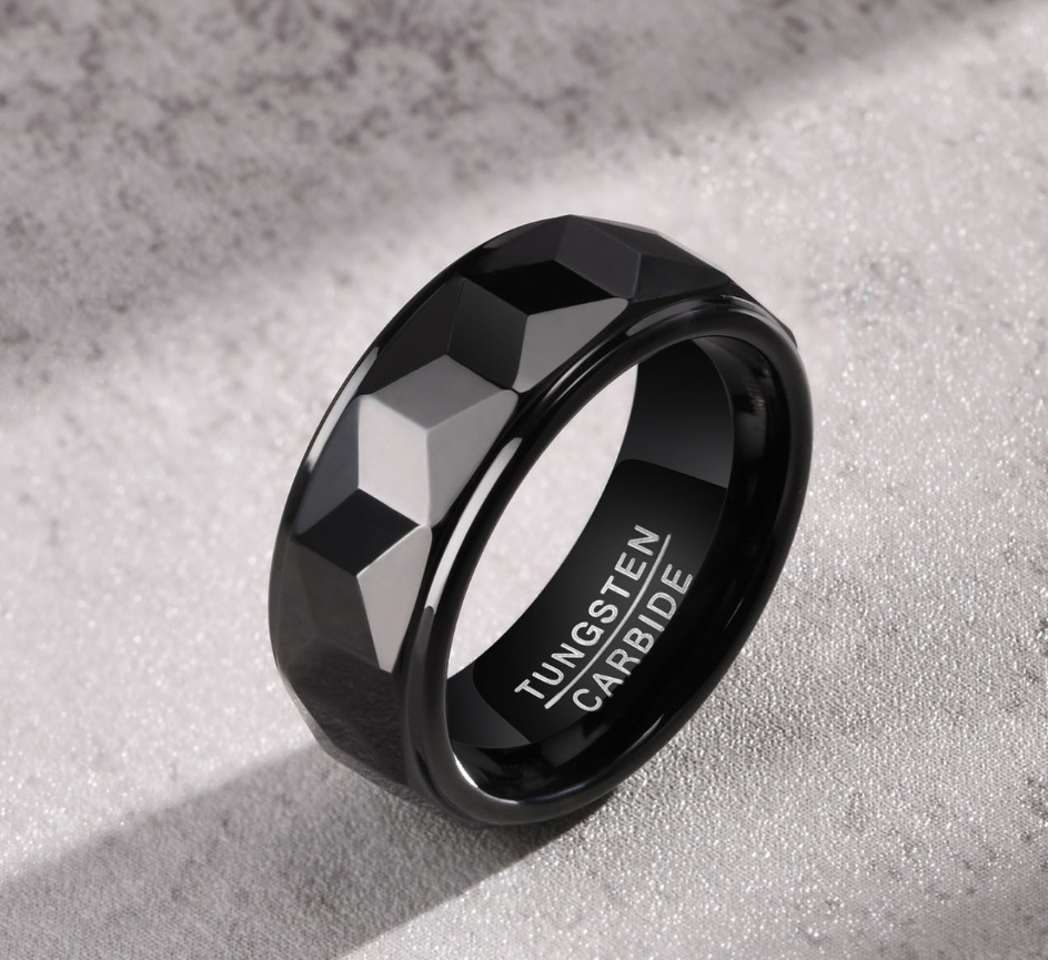 Tungsten Gold Ring 3