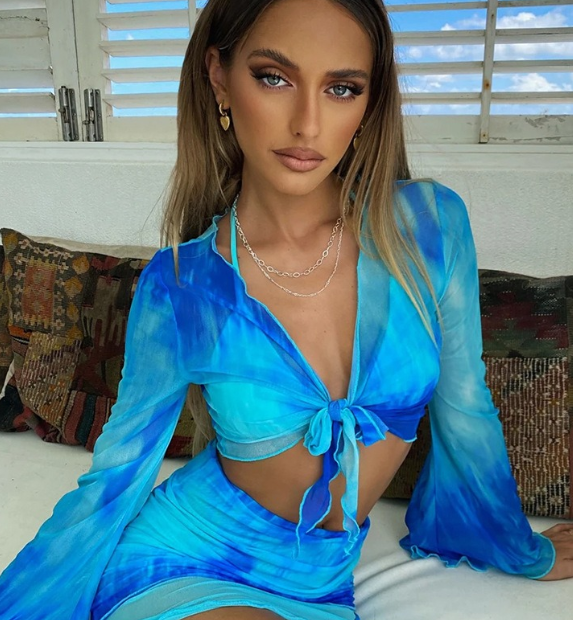 Summer Tie-dye Suit Image 4