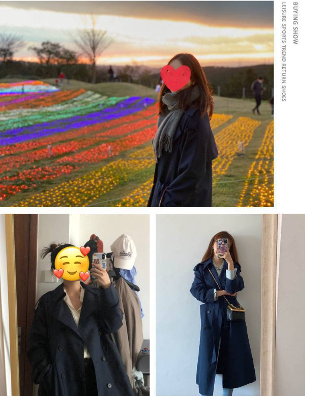 Mid-length Trench Coat Image 3