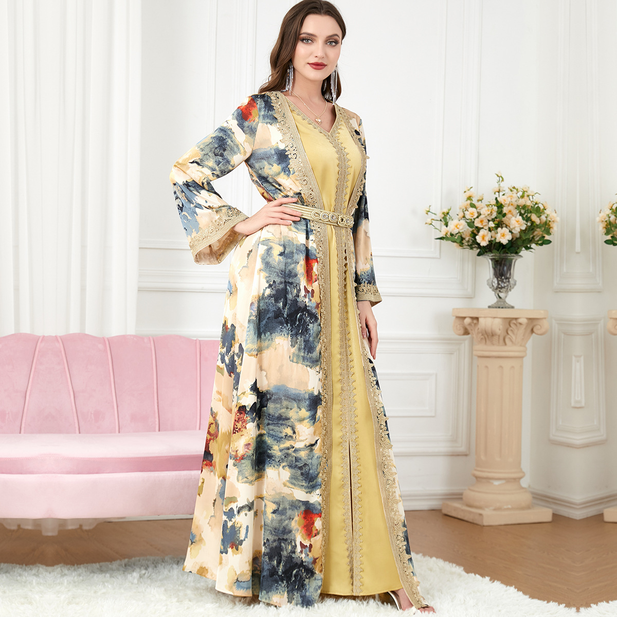 Women's Temperament Fashion Jacket Dress Set