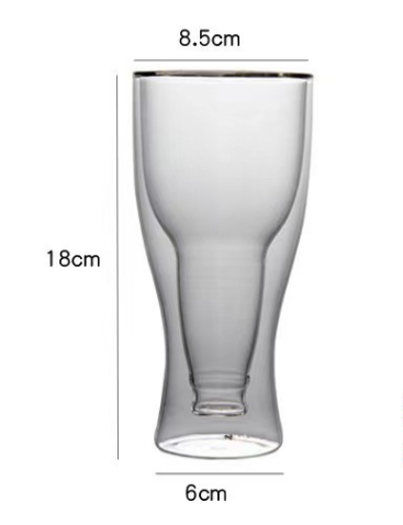 Handcrafted Transparent Glass Juice Cup