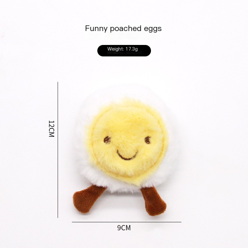 Mint Plush Cat Toy - Yellow Squirrel