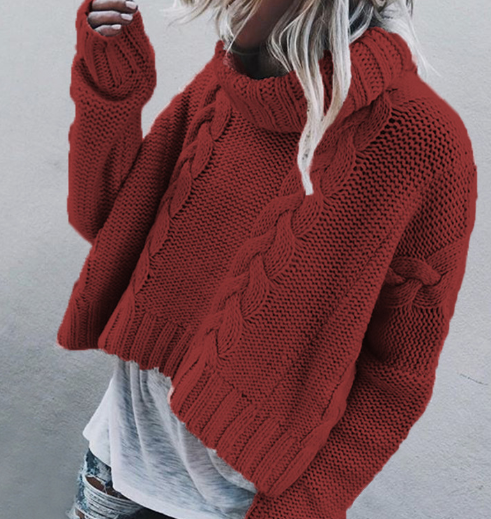 High Neck Sweater Image 6