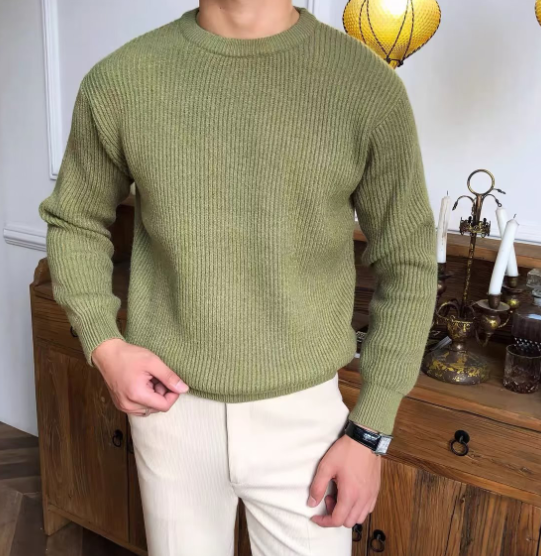 Cómodo jersey de punto