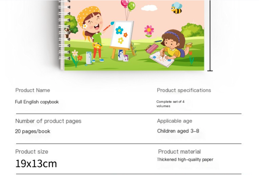 Writing Practice Book Cover