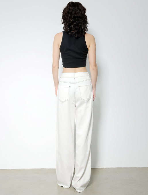 Women's High Waist Loose Fit Denim Jeans
