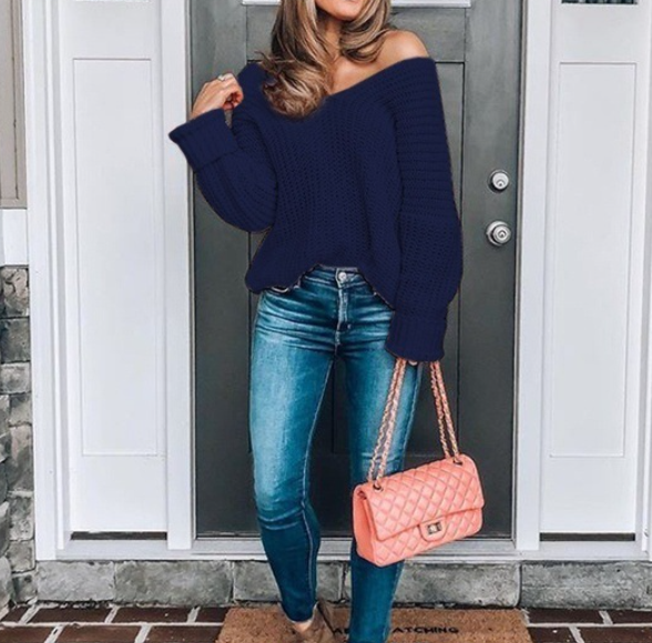 Backless Sweater Image 2