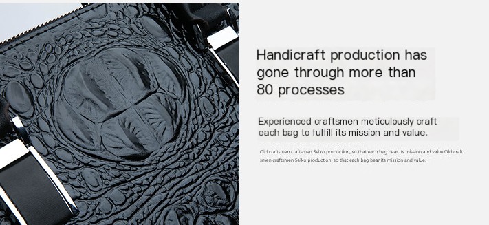 Crocodile Handbag Image 3