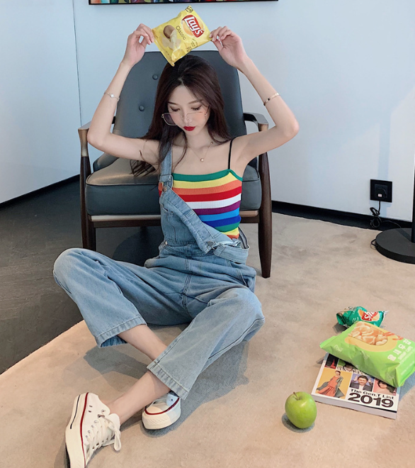 Denim Overalls