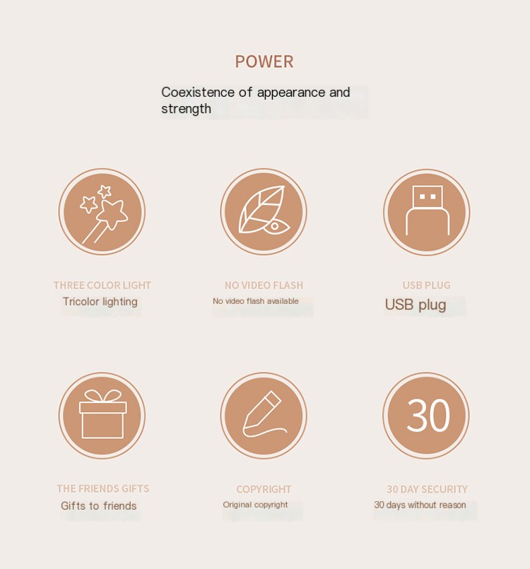 캔디 래빗 플로어 조명