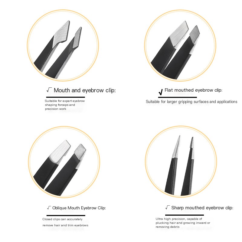 Eyebrow Tweezer Set 9