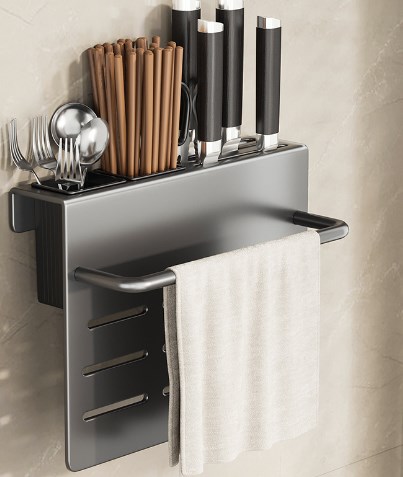 Nordic kitchen shelf image 5