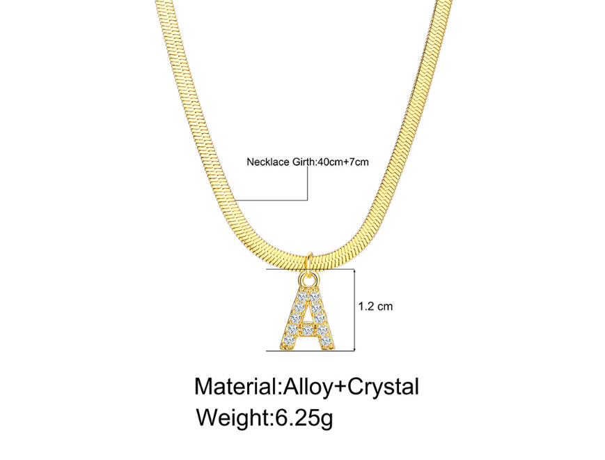Women's Necklace Hip Hop Round Snake Chain