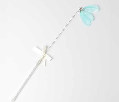 Acrylic Handle Cat Teaser Wand - Image 3