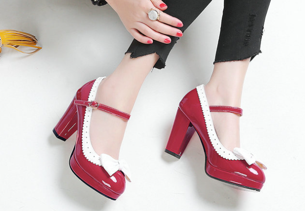Lolita Butterfly Shoes - Black